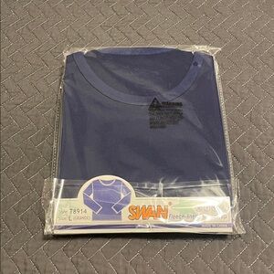 Swan Boy's Navy Blue Fleece-Lined Thermal Top Large (New With Tags)